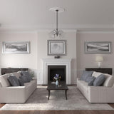 21 1/4-Inch W x 30 3/4-Inch H x 1 5/8-Inch P Alexa Ceiling Medallion