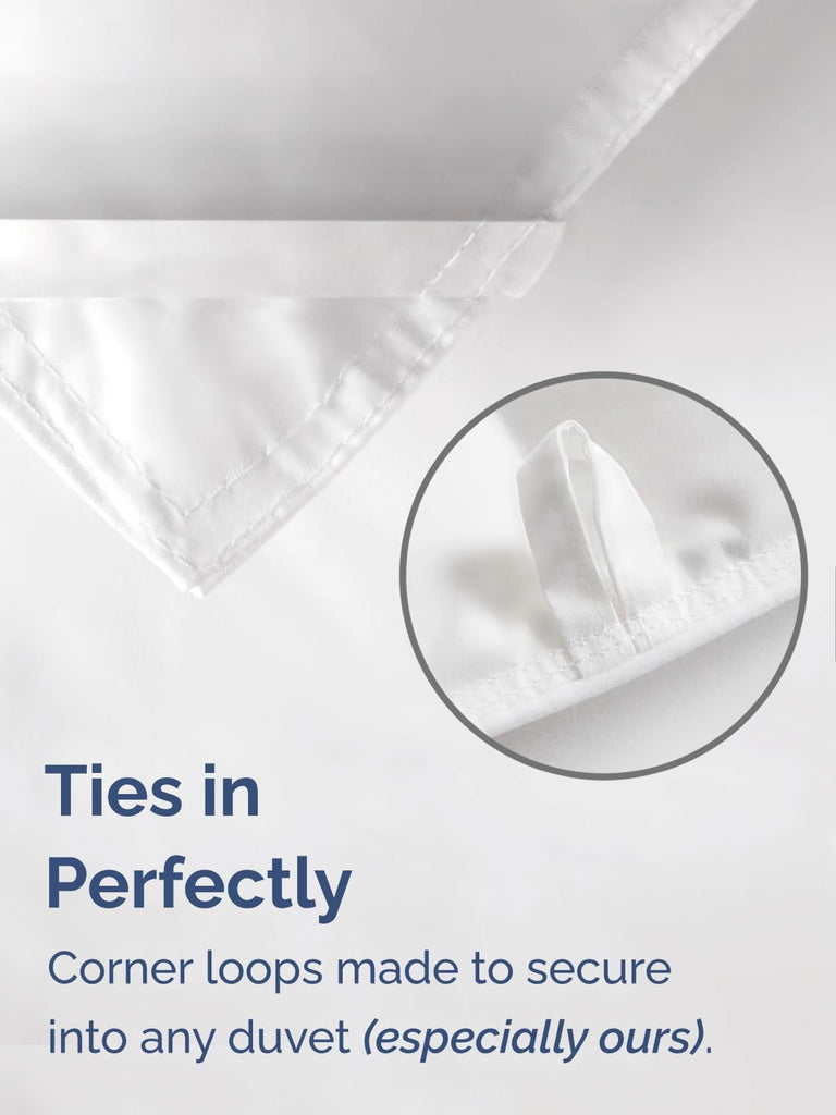 White Alternative Down Comforter - Warm, Lightweight & Breathable Hotel Quality Bedding Set for Men, Women