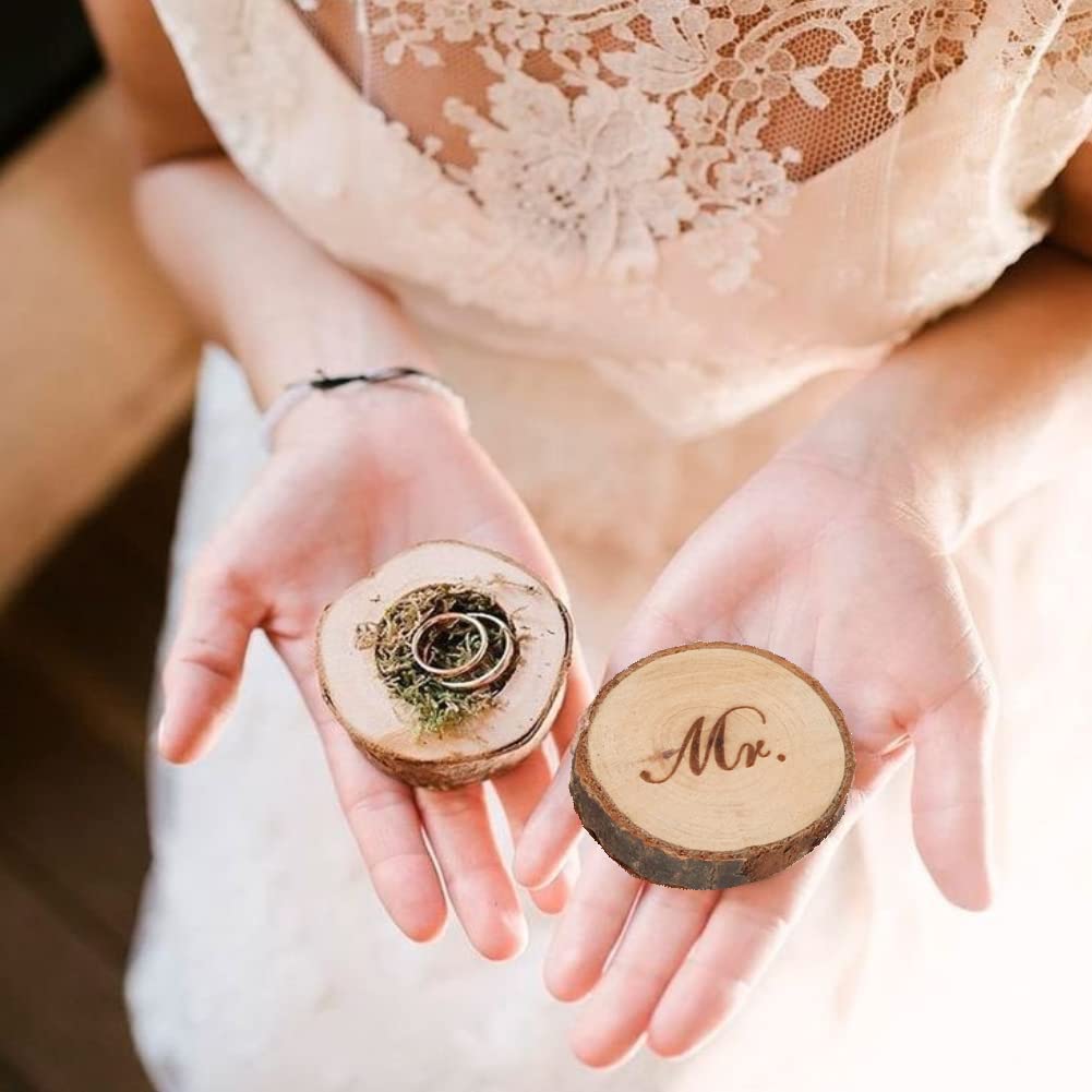 Wooden Wedding Ring Boxes for Ceremony