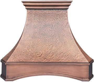 48 Inch Copper Wall Mount Range Hood