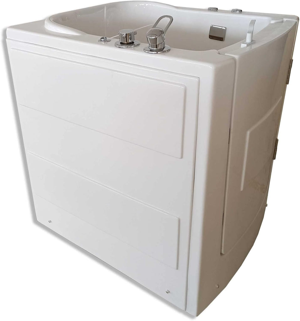 Whirlpool bathtub with door hydrotherapy Walk-in 36.5” x 32.5” 7 jets - Florida