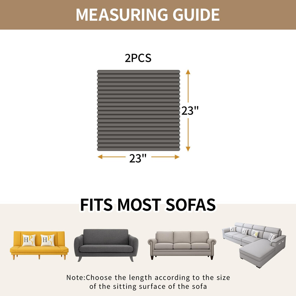 Waterproof Couch Arm Covers 2 Pack, Fuzzy Couch Armrest Covers for Sofa Washable, Soft Recliner Chair Arm Cover
