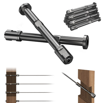 [Patent] 10 Pack 1/8" Black Swageless Invisible Cable Railing Kits