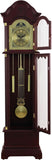 72" Floor Standing Grandfather Clock Cherry Finish