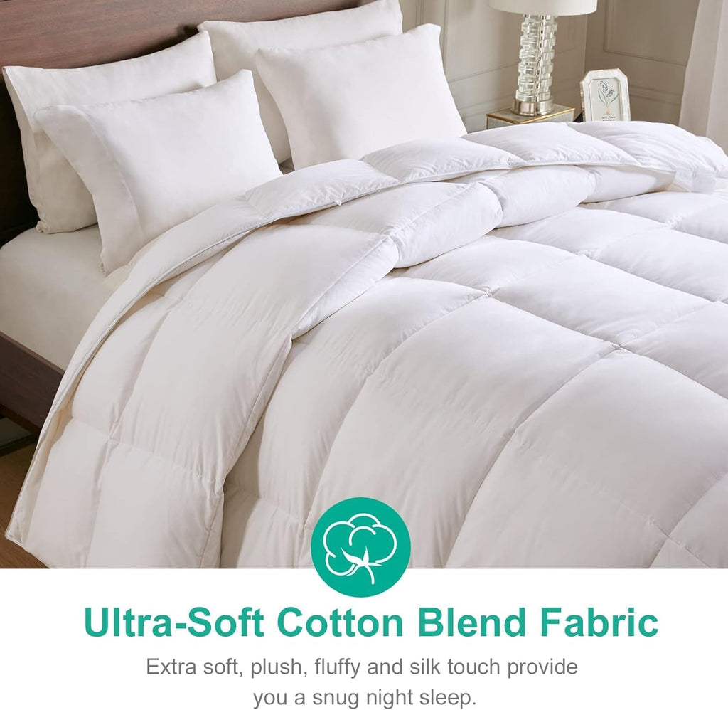 All Season Down Feather Fibers Comforter King