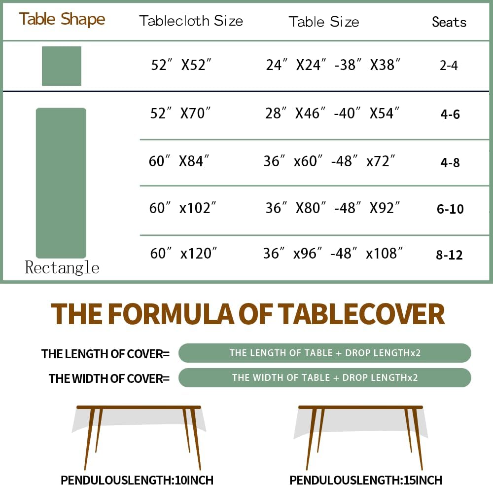 White Tablecloth 60 x 120 Inch,Textured Jacquard Spillproof Wrinkle Resistant Polyester Table Cloth,