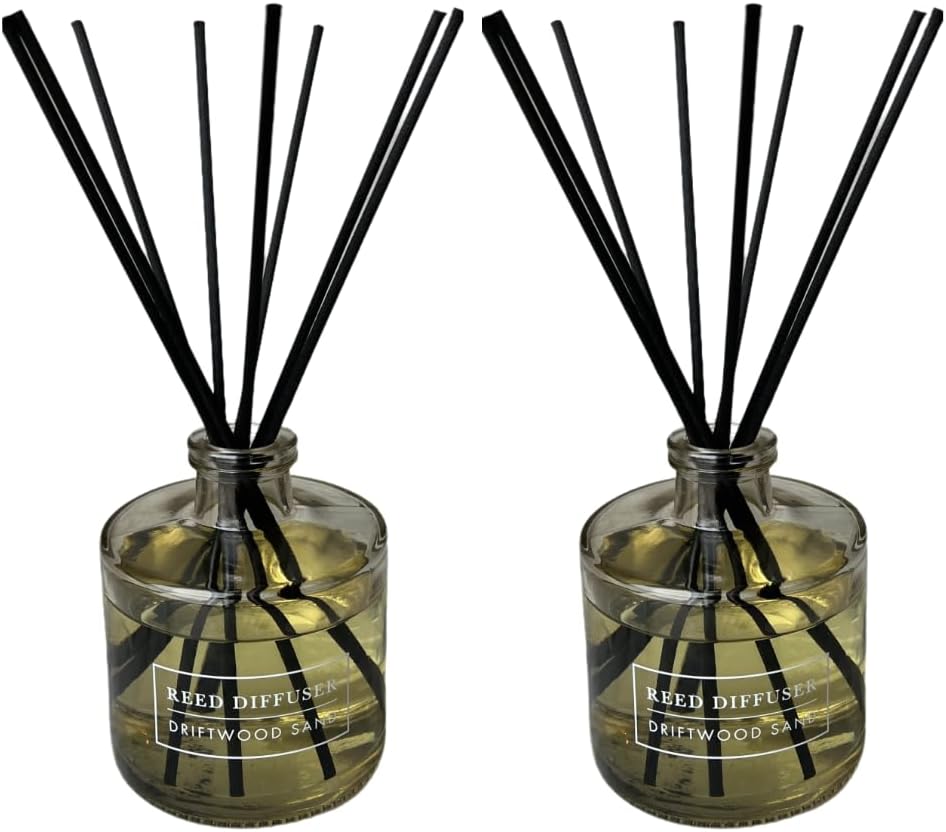 Reed Diffuser Set Three 6 Fl Oz Glass Filled Diffuser Highly Concentra 8BMZ