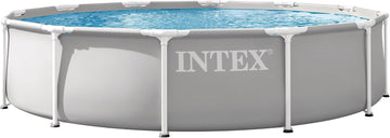 26710EP 12Ft X 30In Prism Frame Premium Above Ground Swimming Pool, SuperTough Puncture Resistant, Rust Resistant