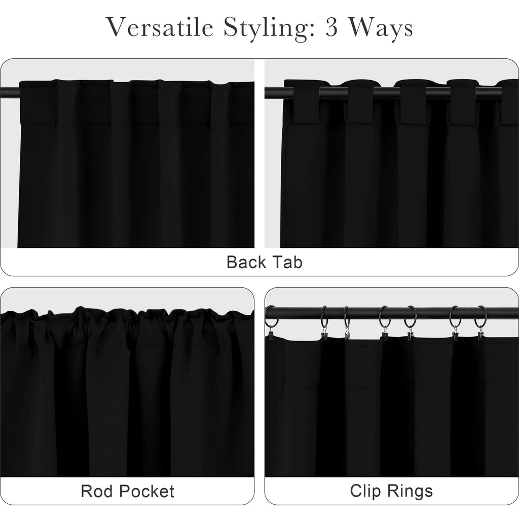 Extra Long Blackout Curtains 120 inches Long