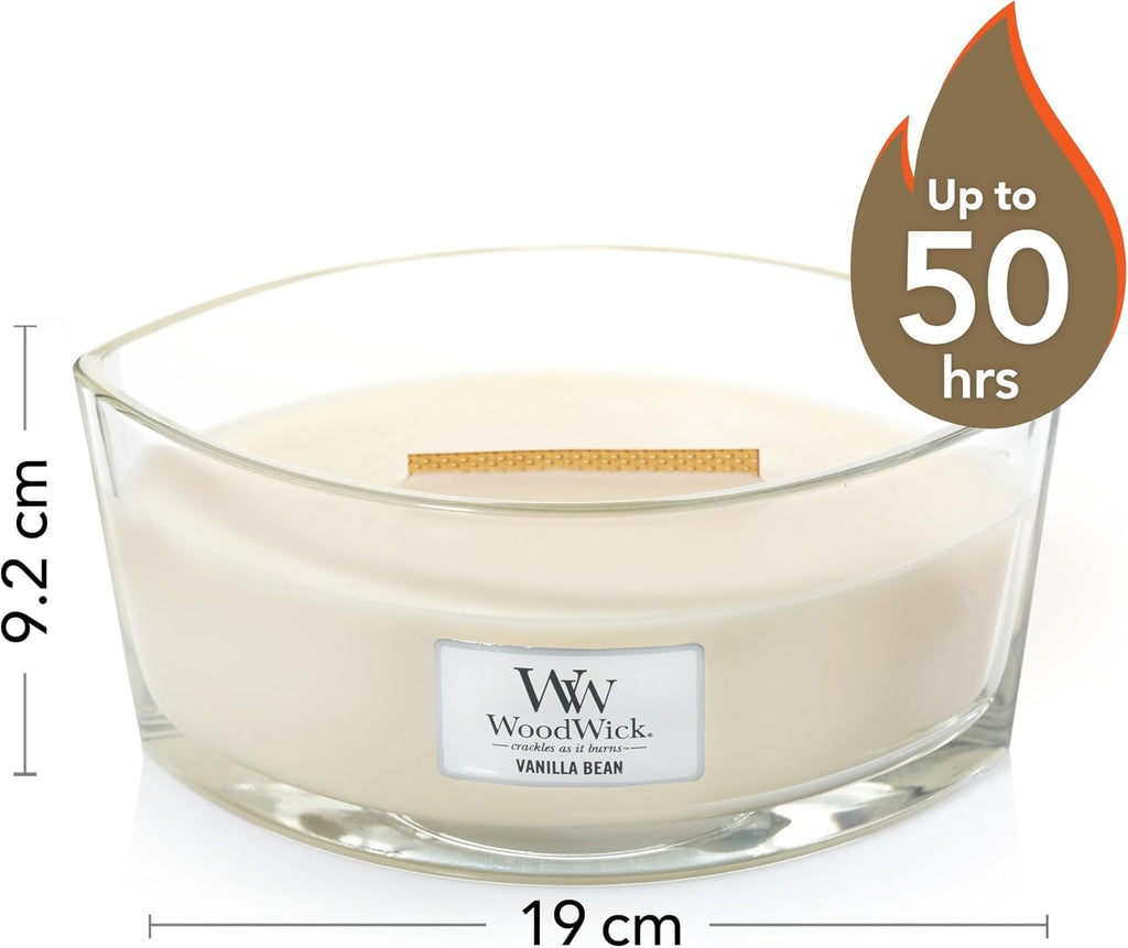 WOODWICK Candle Elipsa Vanilla Bean 76112E