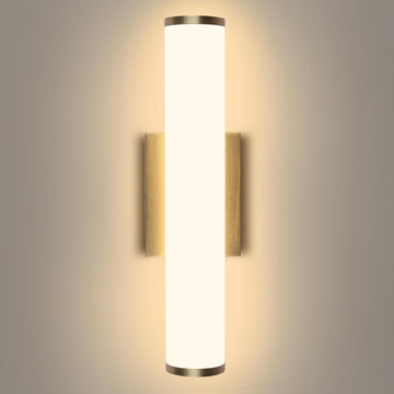 16in Modern Wall Sconces, Dimmable Bathroom Vanity Lights, 3000K Warm White LED Indoor Sconces Lighting for Bathroom