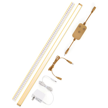 40inch Dimmable LED Kitchen Light Kit, 2700-6000K Smart Closet Cabinet Lighting Fixture APP Control, Work