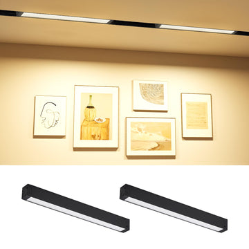 ETL Listed 15W Linear LED Track Light Head, 24V DC Floodlight Head, 2P