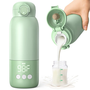 Portable Bottle Warmer for Travel, Baby Milk Warmer for Breastmilk & Water