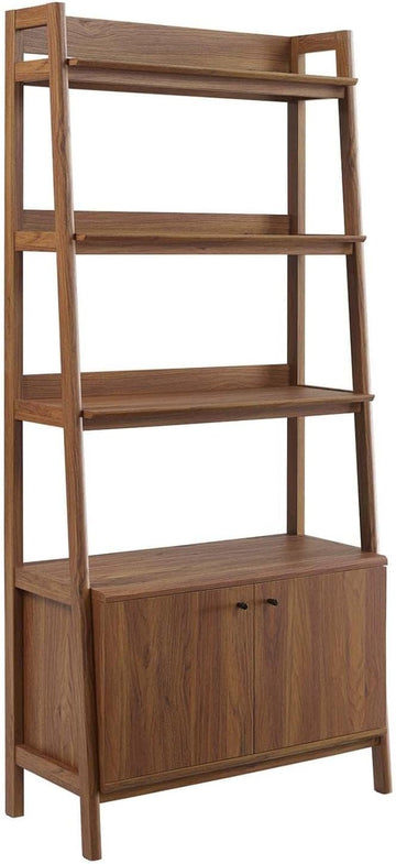 33" Bookshelf Display Case in Walnut