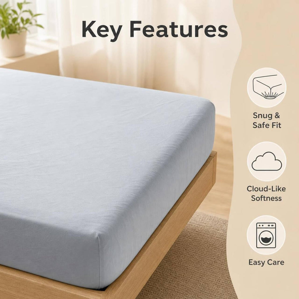2 Pack Flannel Fleece Crib Sheets, Space