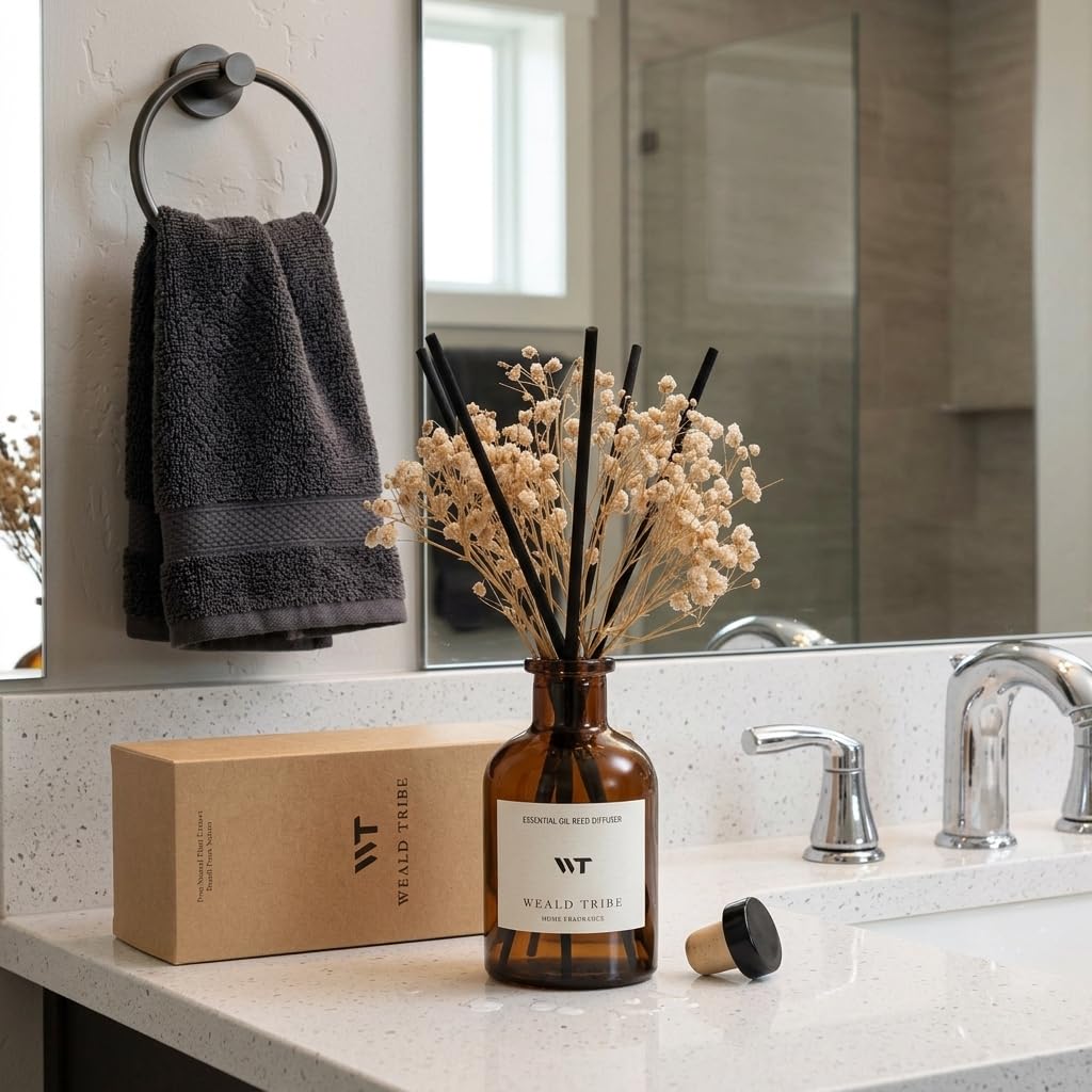 Fresh Linen Reed Diffuser Set Air Fresheners