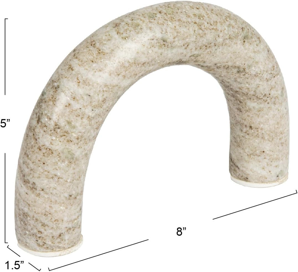 Co-Op Marble Arch Tabletop Shelf Decor, Beige