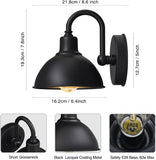 Barn Light Gooseneck Light- Small Farmhouse Outdoor Lighting