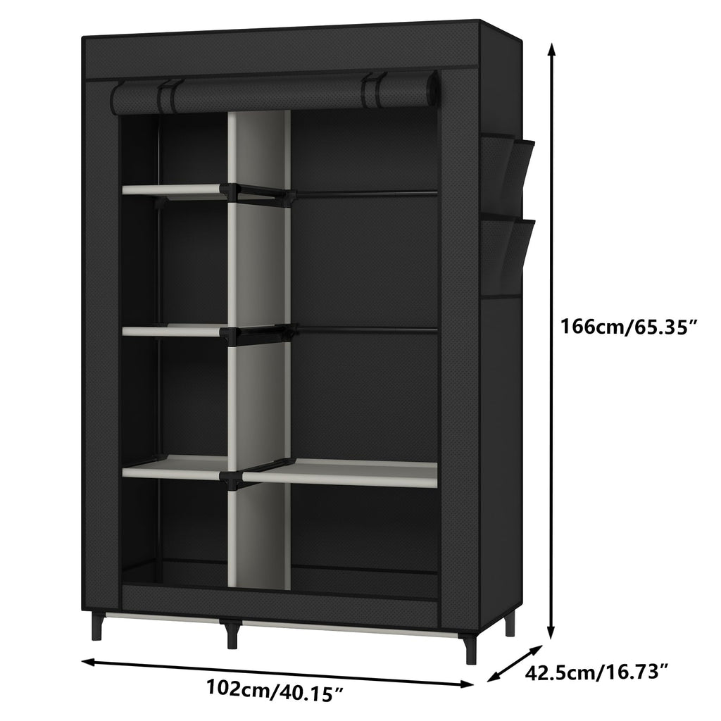 Portable Closet Organizer, Space-Saving Storage System