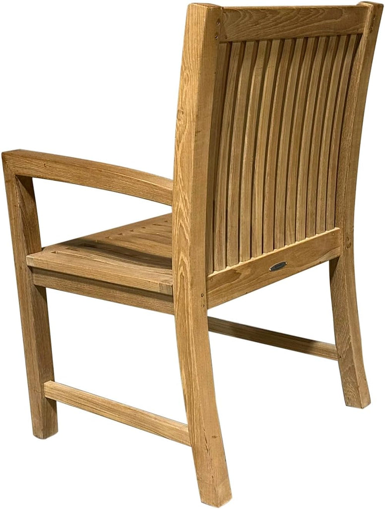 Royal Teak Arm Chair, Natural