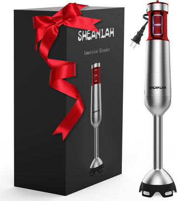 Powerful Immersion Blender handheld, 2026 New Update Hand Blender, Scratch-Resistant Corded Hand Mixer with