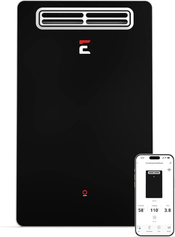 SMARTHOME Outdoor 6.8 GPM Liquid Propane Tankless Water Heater