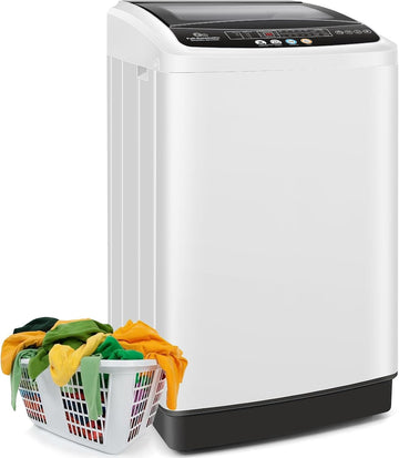 Portable Washing Machine 20Lbs Portable Washer Machine with Drain Pump, 2.8 Cu.ft Washer and Dryer Combo with 10