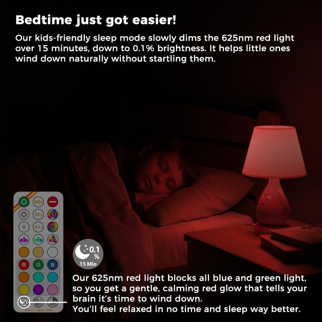 Led Light Bulb, 12W, 120 Watt Equivalent, 2700K/4500K/5700K 3CCT, 9 RGB Colors, Color Changing Light Bulb with Remote (4 Pack)
