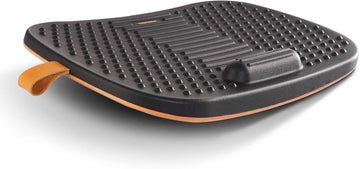Standing Desk Mat with Anti Fatigue Bar | Wooden Wobble Balance Board with Ergonomic Design Comfort Floor Mat