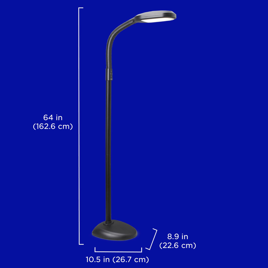 SmartLight Full Spectrum LED Floor Lamp with Adjustable Brightness