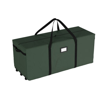 Christmas Tree Storage Bag with Wheels, Green, 59"x21.75"x24.5"