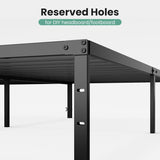 Full 12 Inch Bed Frame - Metal Platform Bed Frame Mattress Foundation with Steel Slat Support, No Box Spring Needed