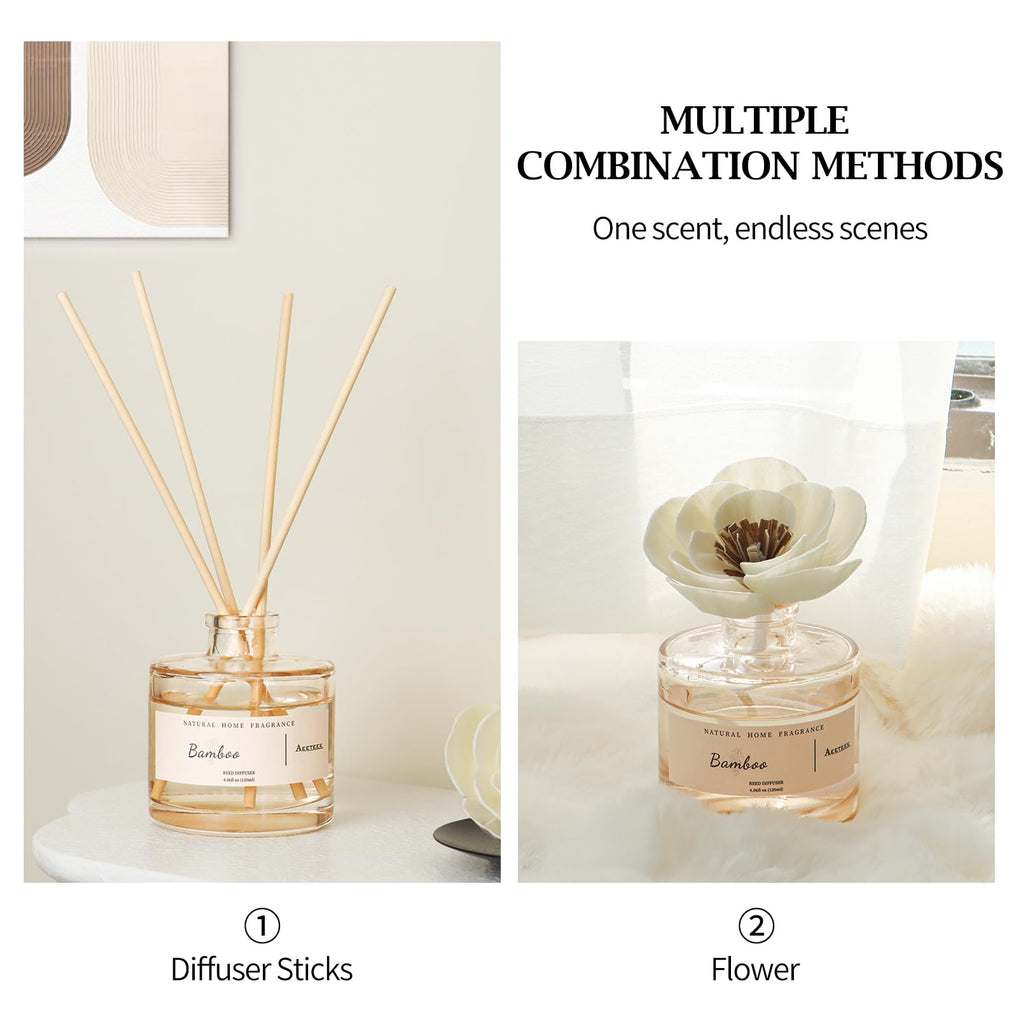 Reed Diffuser - Clean Bamboo Essential Oil Aroma