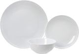18-Piece Complete Kitchen Dinnerware Set, Microwave and Dishwasher Safe, Plates, Dishes, Bowls for Everyday Use