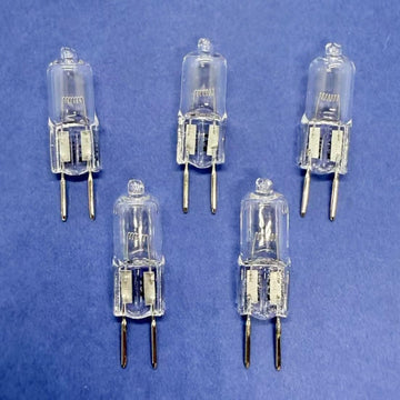 5pcs Gy6.35 24V Mechanical Light Bulb G6.35 24v 75W Halogen Bulb