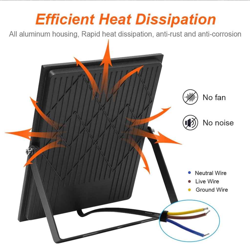 Led Floodlight RGB Ac220V 30W 50W 100W 200W Flood Light Color Changing