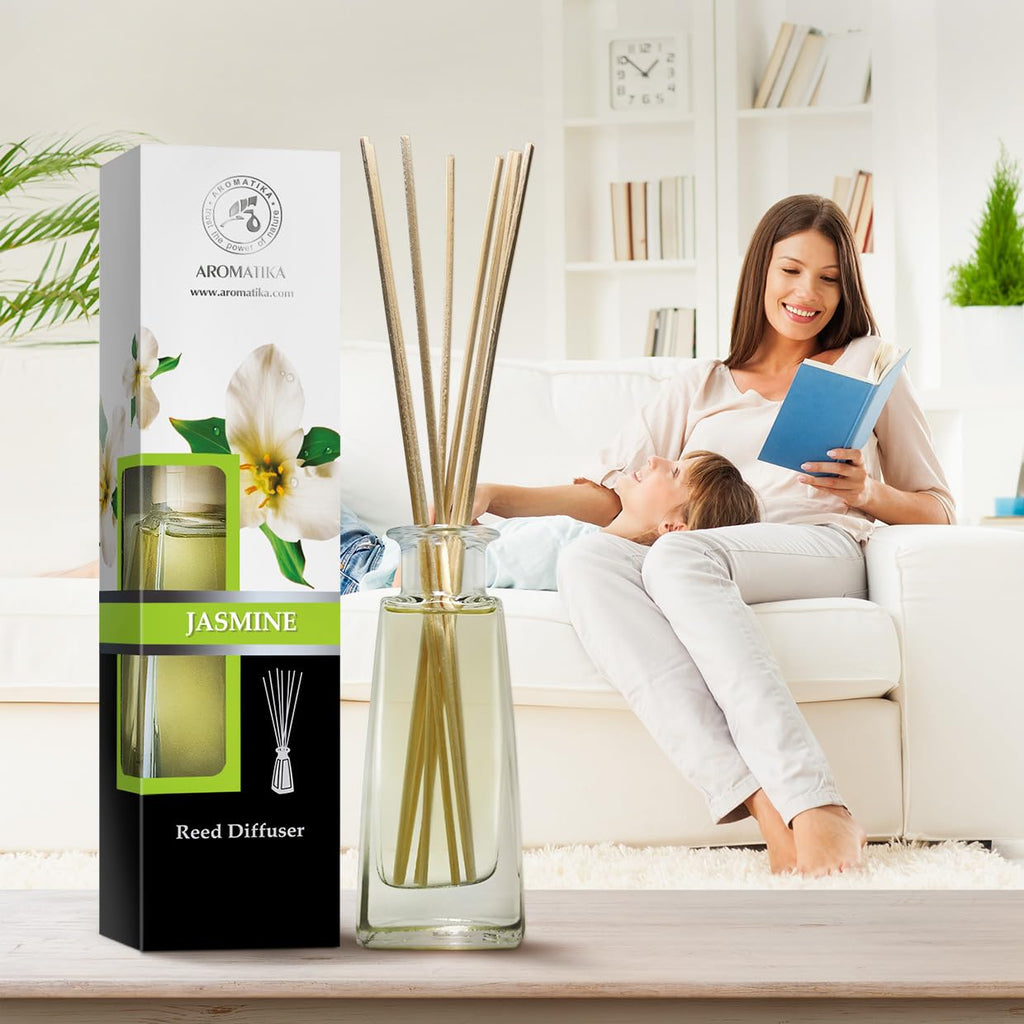 Reed Diffuser 3.4 Fl Oz (100ml) - Home Fragrance - Air Freshener - Scented Diffuser - Gift - Spa - Home - Office