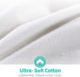 King Luxury 100% Organic Cotton All Season Down Feather Fibers Comforter