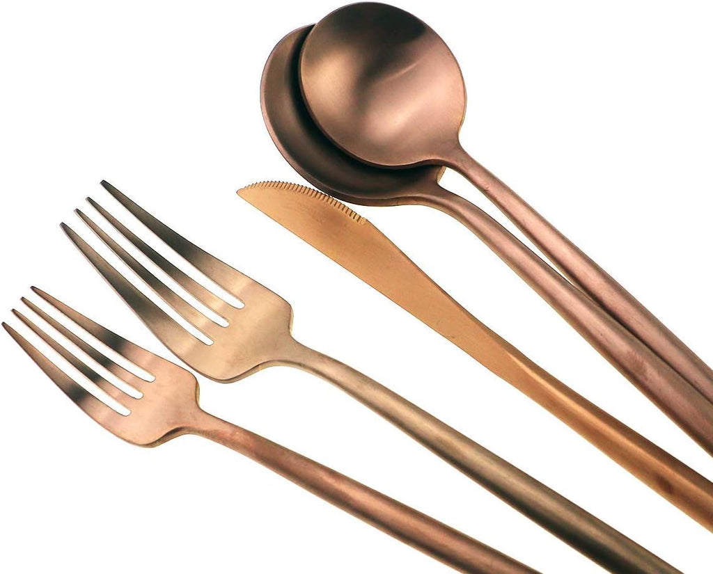 20-Piece 18/10 Stainless Steel Flatware Silverware