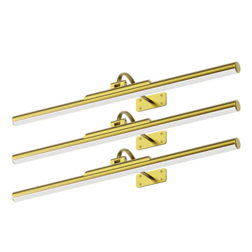 3 Pack Picture Light for Wall Art Paintings 24 Inch Gold