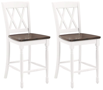 Shelby X-Back Counter Stools, Set of 2