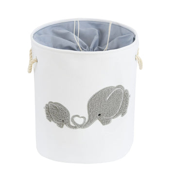 Large Kids Hampers for Laundry Elephant Laundry Hamper Kids Canvas Hampers for Laundry for Girls, Laundry Basket