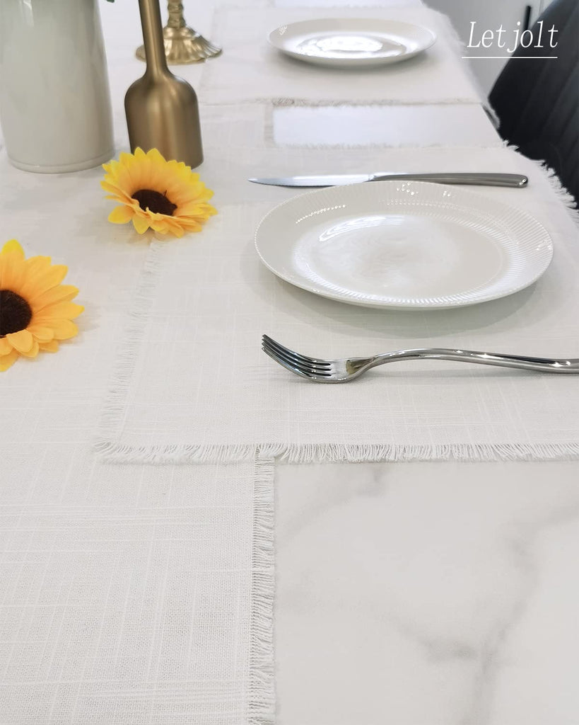 White Placemats Set of 4