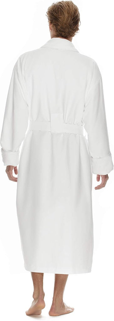 Men's Luxury Hotel Robe by Boca Terry, Microfiber Spa & Resort Bath Robe | Soft, warm hotel-style bathrobe, full