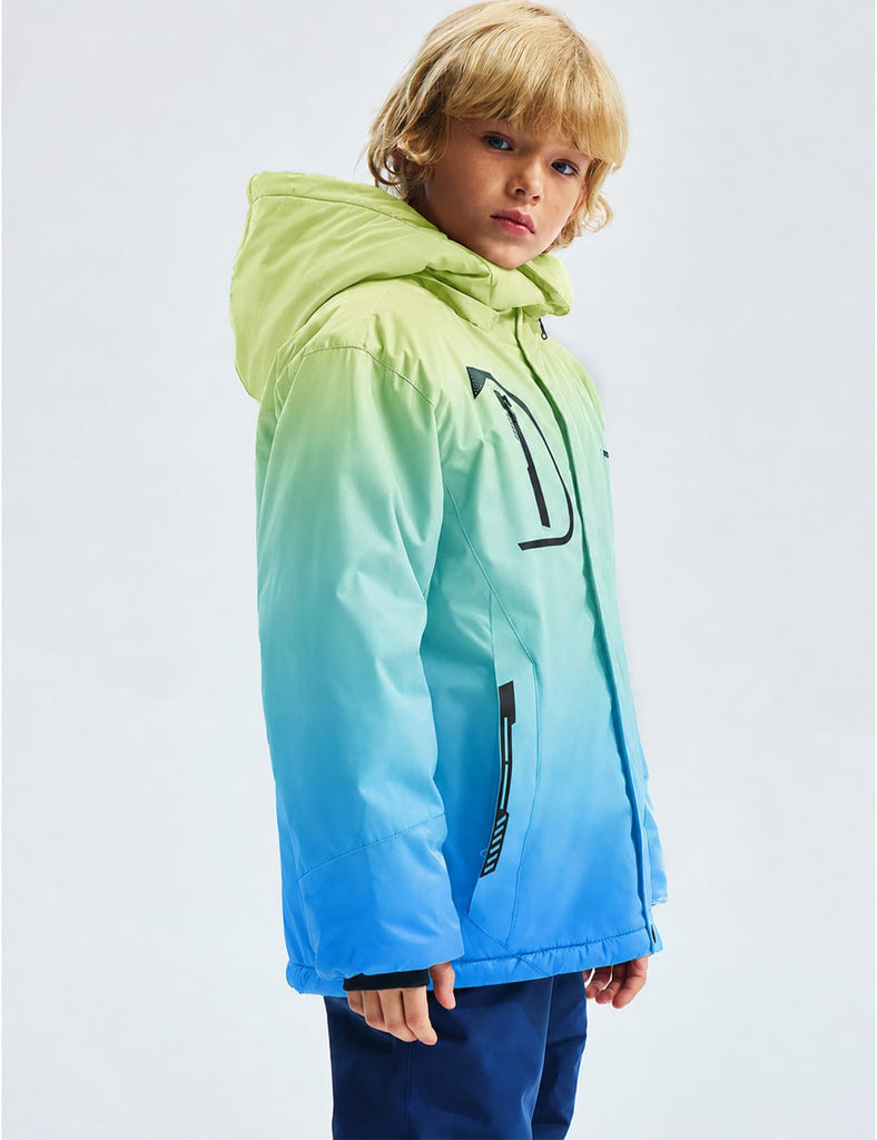 Boys Winter Coat Kids Waterproof Ski Snow Jacket with Hood