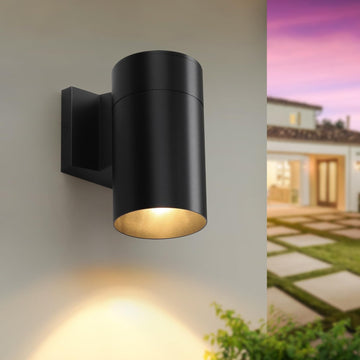 Modern Outdoor Wall Light - Aluminum Outdoor Porch Sconce, Garage, Doorway & Entryway - Stylish Waterproof Exterior