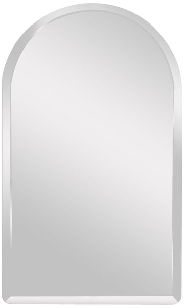 18" x 36" Decorative Arch Frameless Wall Mirror