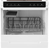 Portable Countertop Dishwasher, 1100W Mini Dishwasher, 360° Spraying Cleaning, 110V Table Top Dishwashers for Homes