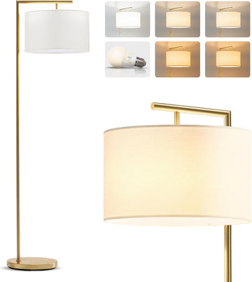 Montage Modern Floor Lamp - LED Standing Lamp with Adjustable Color Changing Bulbss & Offices